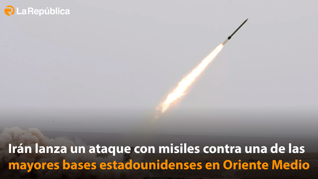 Irán lanza un ataque con misiles contra una de las mayores bases estadounidenses en Oriente Medio - Cover Image
