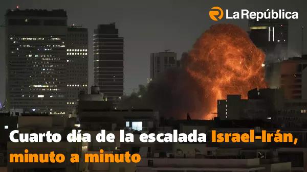 Cuarto día de la escalada Israel-Irán, minuto a minuto - Cover Image