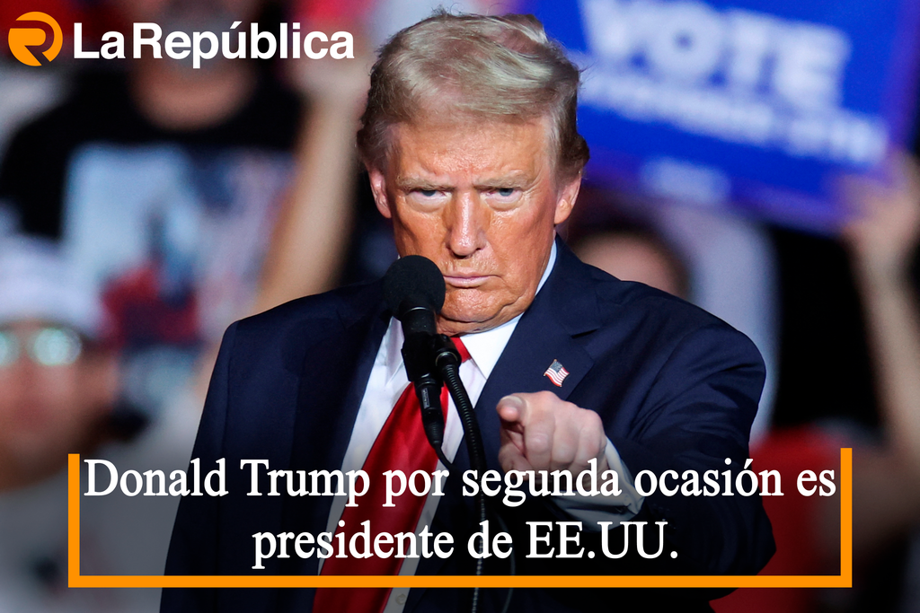 Donald Trump por segunda ocasión es presidente de EE.UU. - Cover Image