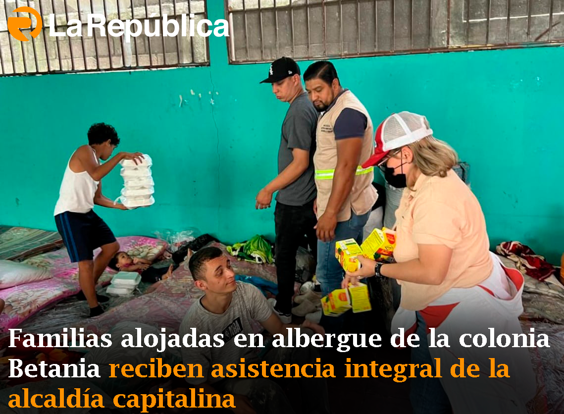  Familias alojadas en albergue de la colonia Betania reciben asistencia integral de la alcaldía capitalina - Cover Image