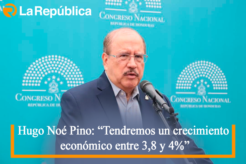 Hugo Noé Pino: “Tendremos un crecimiento económico entre 3,8 y 4%” - Cover Image