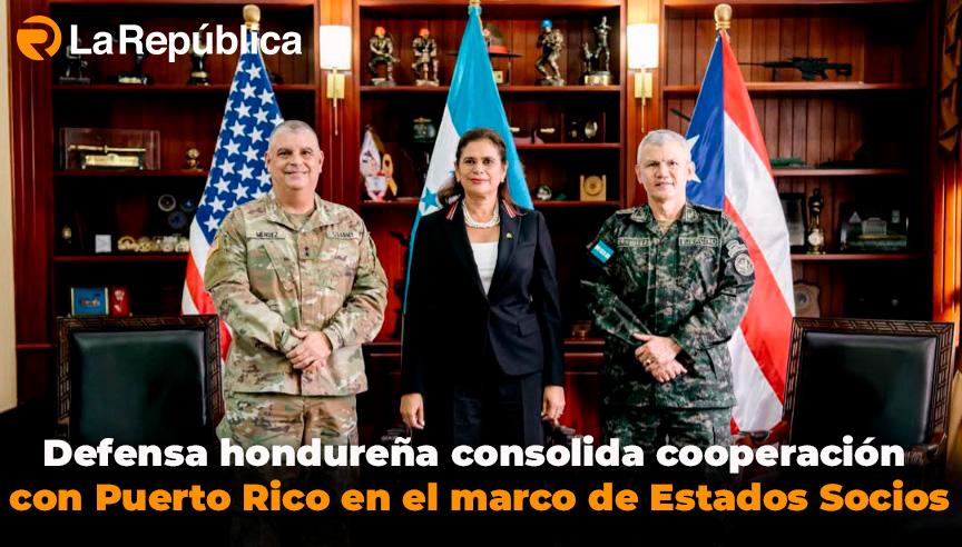 Defensa hondureña consolida cooperación con Puerto Rico en el marco de Estados Socios - Cover Image
