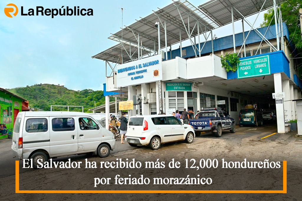 El Salvador ha recibido más de 12,000 hondureños por feriado morazánico - Cover Image