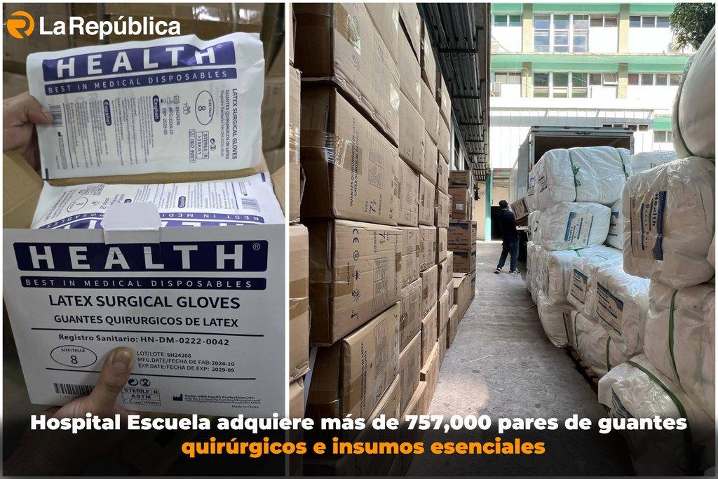 Hospital Escuela adquiere más de 757,000 pares de guantes quirúrgicos e insumos esenciales - Cover Image