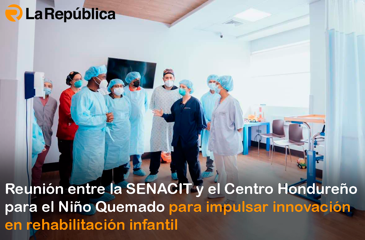 Reunión entre la SENACIT y el Centro Hondureño para el Niño Quemado para impulsar innovación en rehabilitación infantil - Cover Image