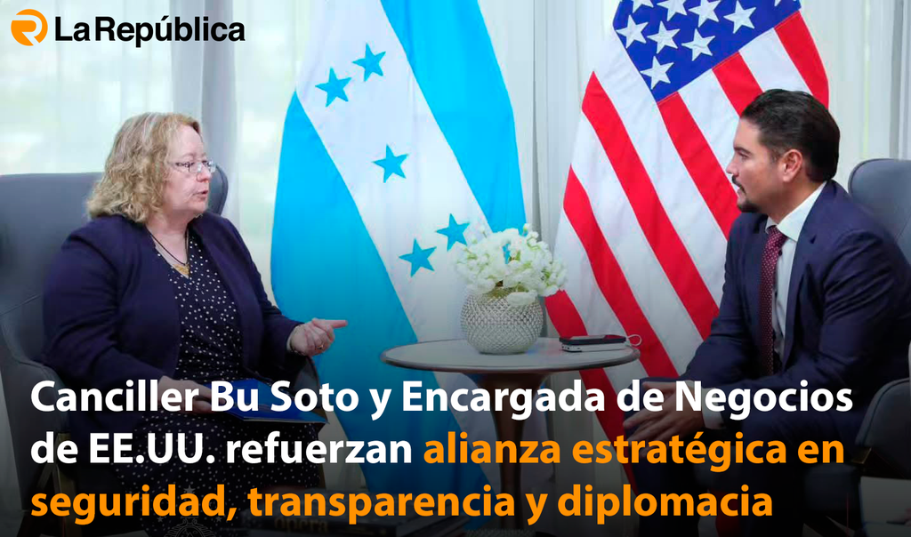 Canciller Bu Soto y Encargada de Negocios de EE.UU. refuerzan alianza estratégica en seguridad, transparencia y diplomacia - Cover Image