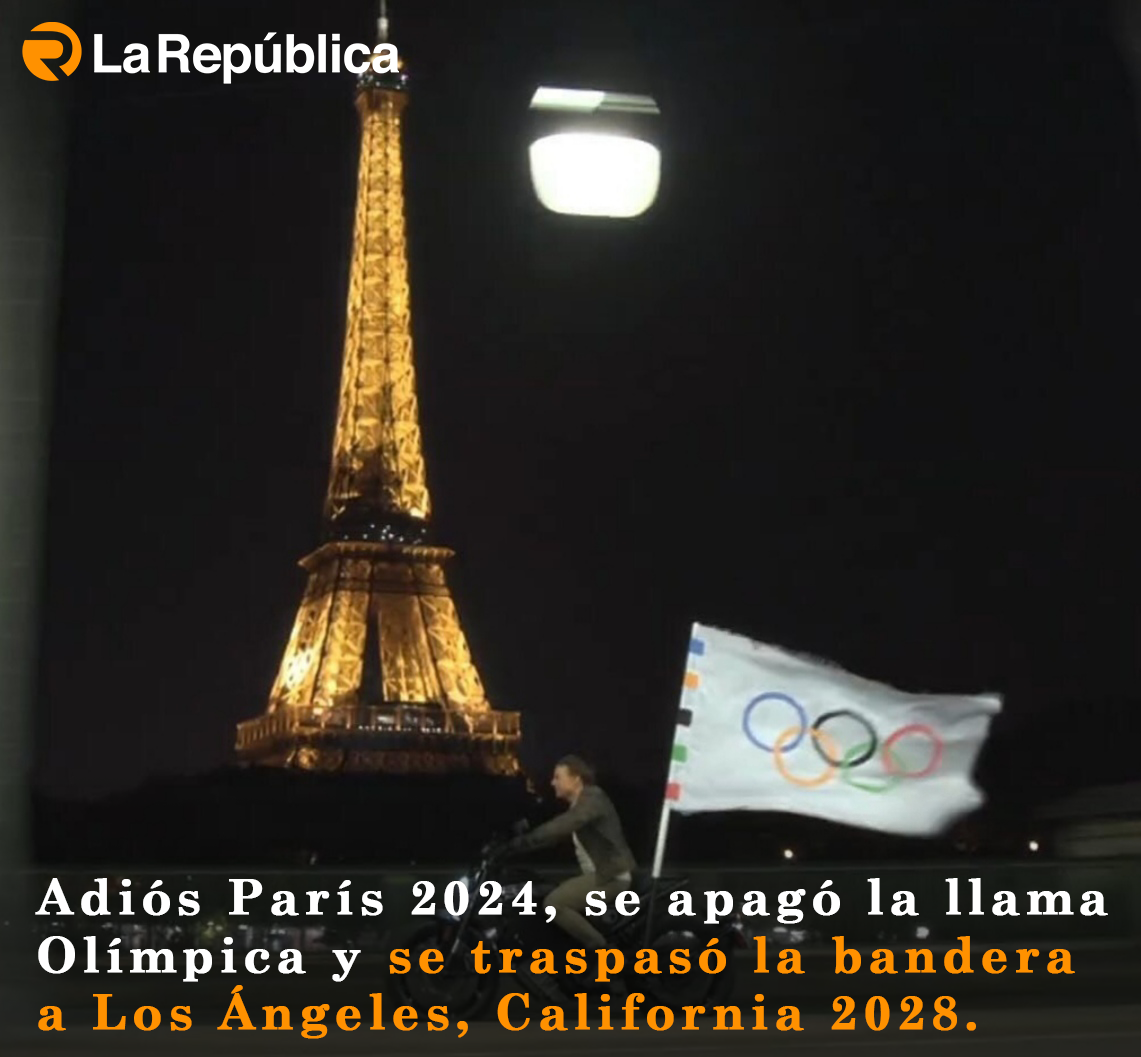  Adiós París 2024, se apagó la llama Olímpica y se traspasó la bandera a Los Ángeles, California 2028. - Cover Image