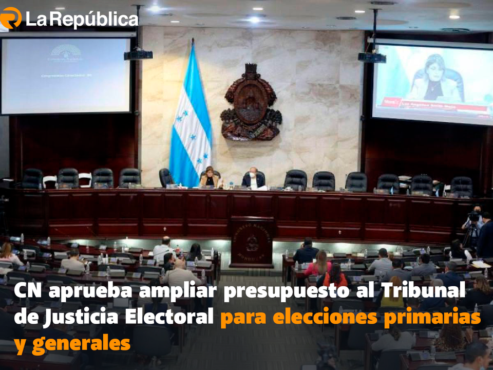 CN aprueba ampliar presupuesto al Tribunal de Justicia Electoral para elecciones primarias y generales - Cover Image