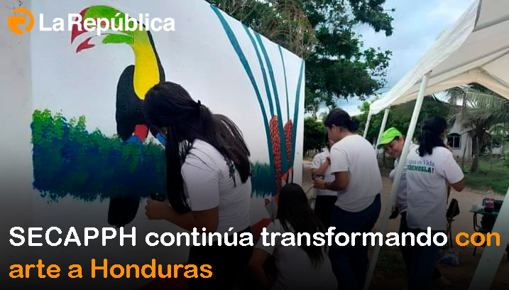 SECAPPH continúa transformando con arte a Honduras - Cover Image