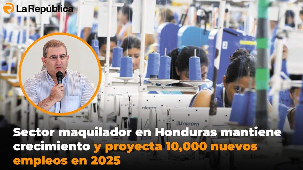 Sector maquilador en Honduras mantiene crecimiento y proyecta 10,000 nuevos empleos en 2025 - Cover Image