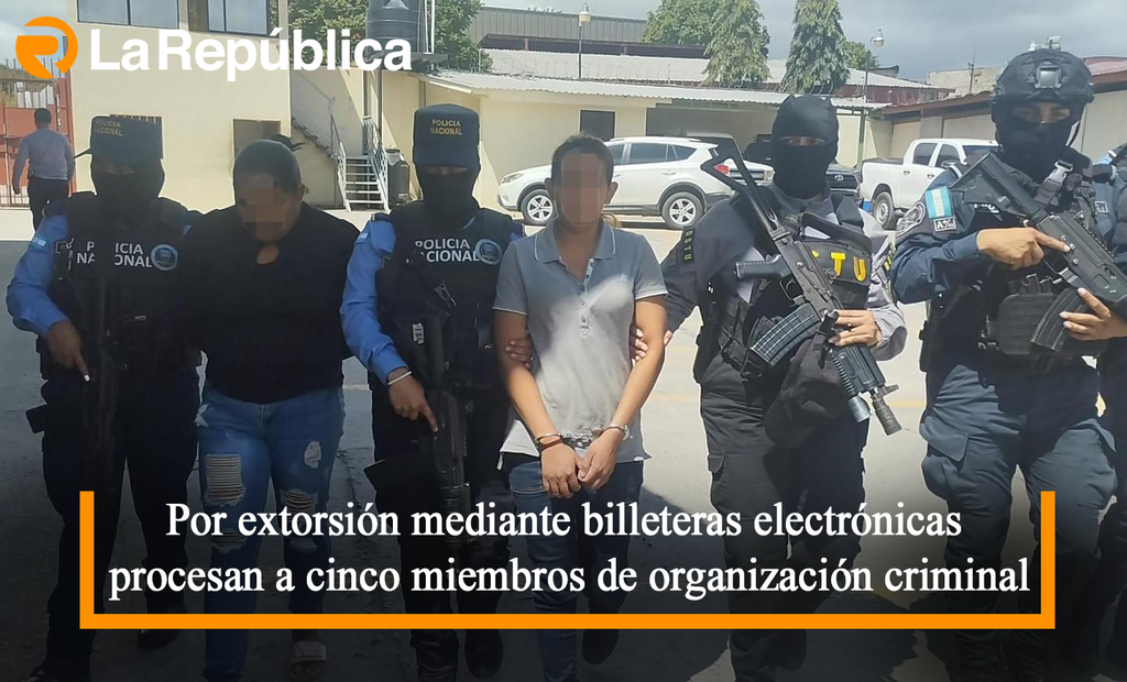 Por extorsión mediante billeteras electrónicas procesan a cinco miembros de organización criminal - Cover Image