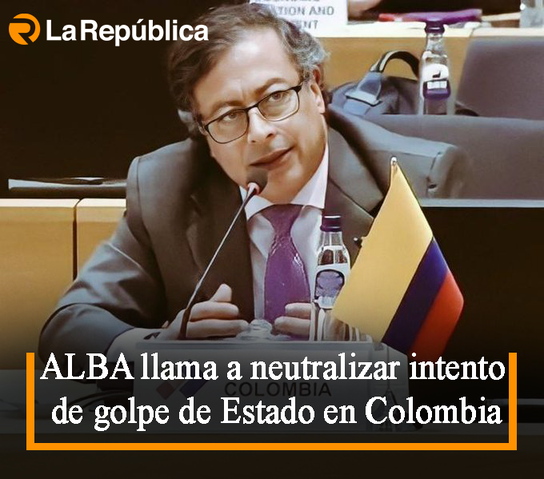 ALBA llama a neutralizar intento de golpe de Estado en Colombia - Cover Image