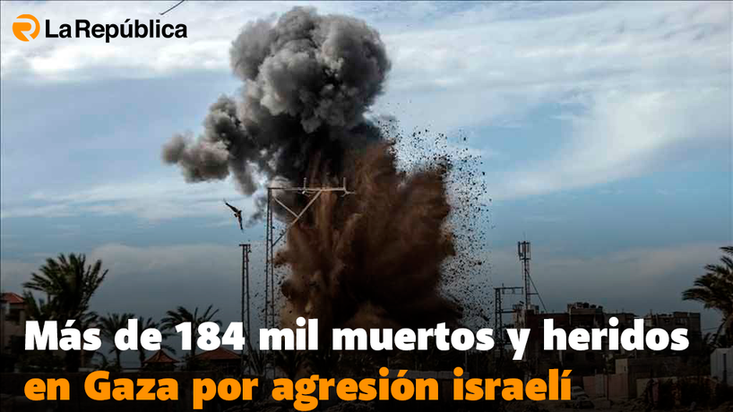 Más de 184 mil muertos y heridos en Gaza por agresión israelí - Cover Image