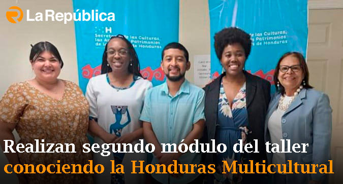 Realizan segundo módulo del taller conociendo la Honduras Multicultural - Cover Image