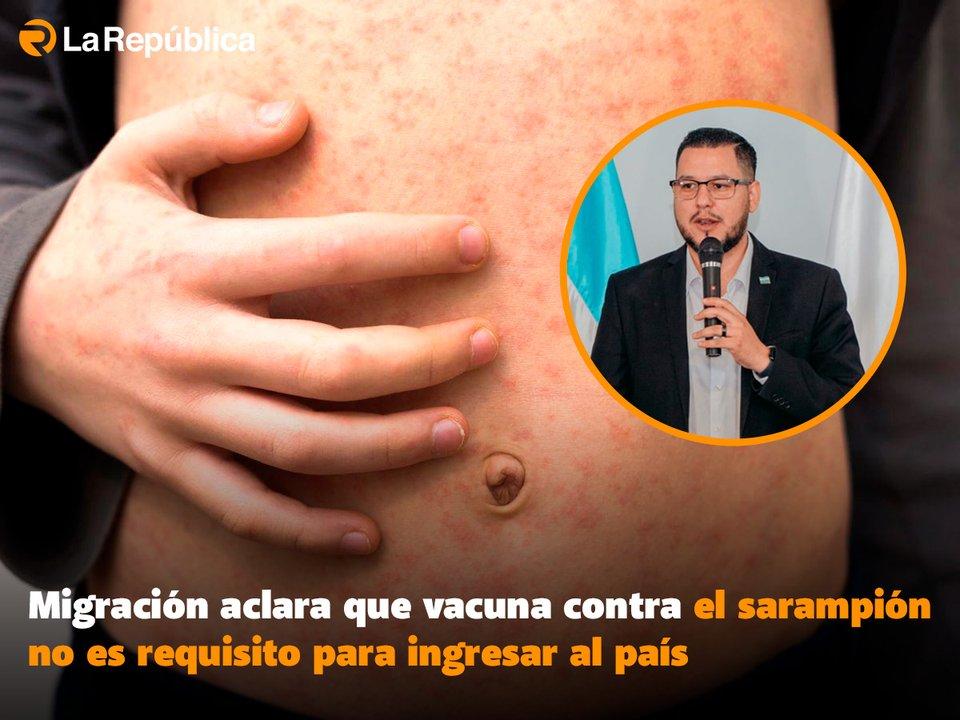 Migración aclara que vacuna contra el sarampión no es requisito para ingresar al país - Cover Image