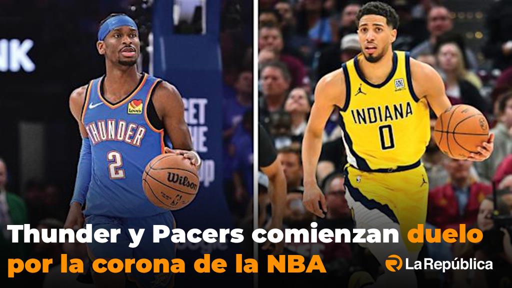 Thunder y Pacers comienzan duelo por la corona de la NBA - Cover Image