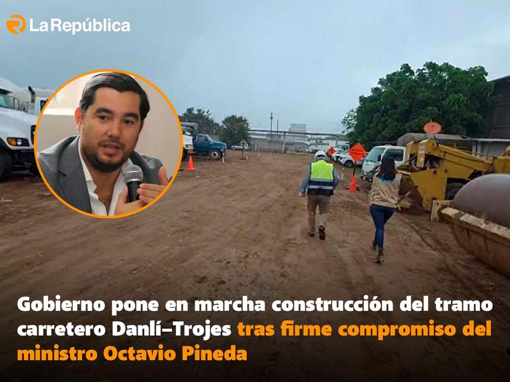 Gobierno pone en marcha construcción del tramo carretero Danlí–Trojes tras firme compromiso del ministro Octavio Pineda - Cover Image