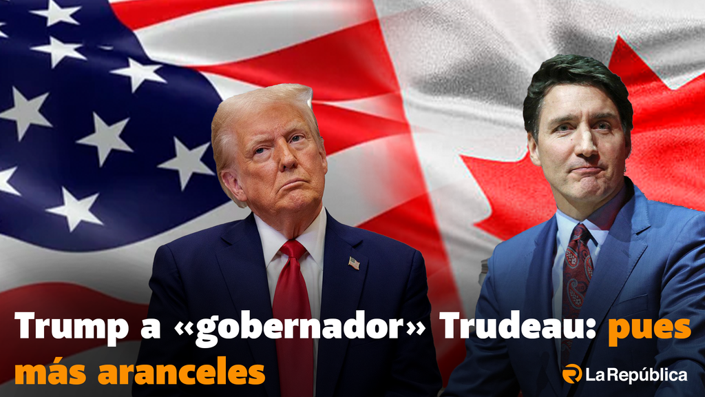 Trump a «gobernador» Trudeau: pues más aranceles - Cover Image