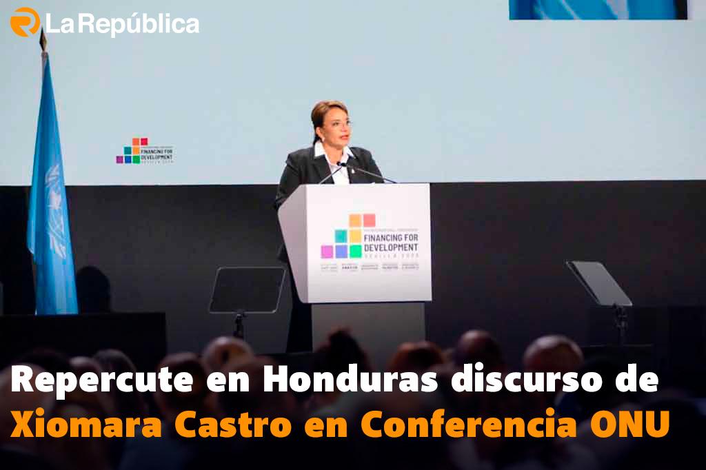 Repercute en Honduras discurso de Xiomara Castro en Conferencia ONU - Cover Image